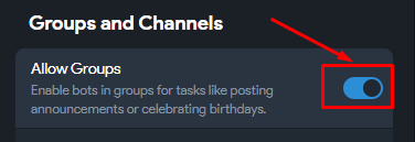 Отключение добавления в группы через WebApp