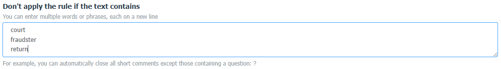Autoreply